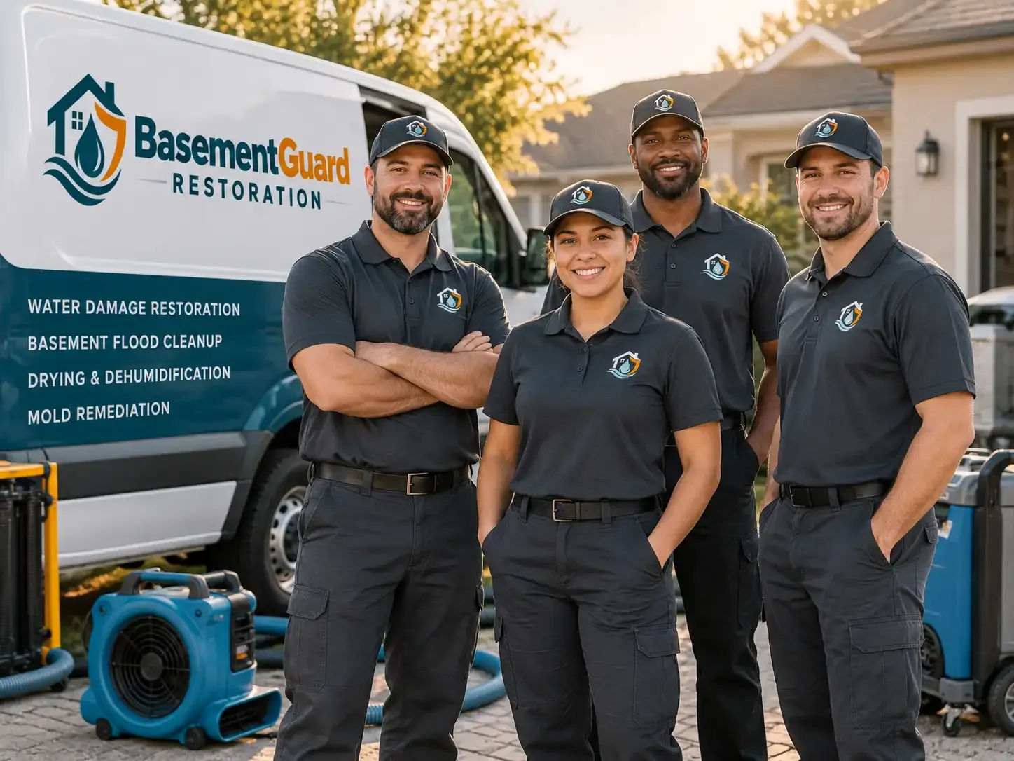 Basement Water Damage Restoration company in Shelton, NE